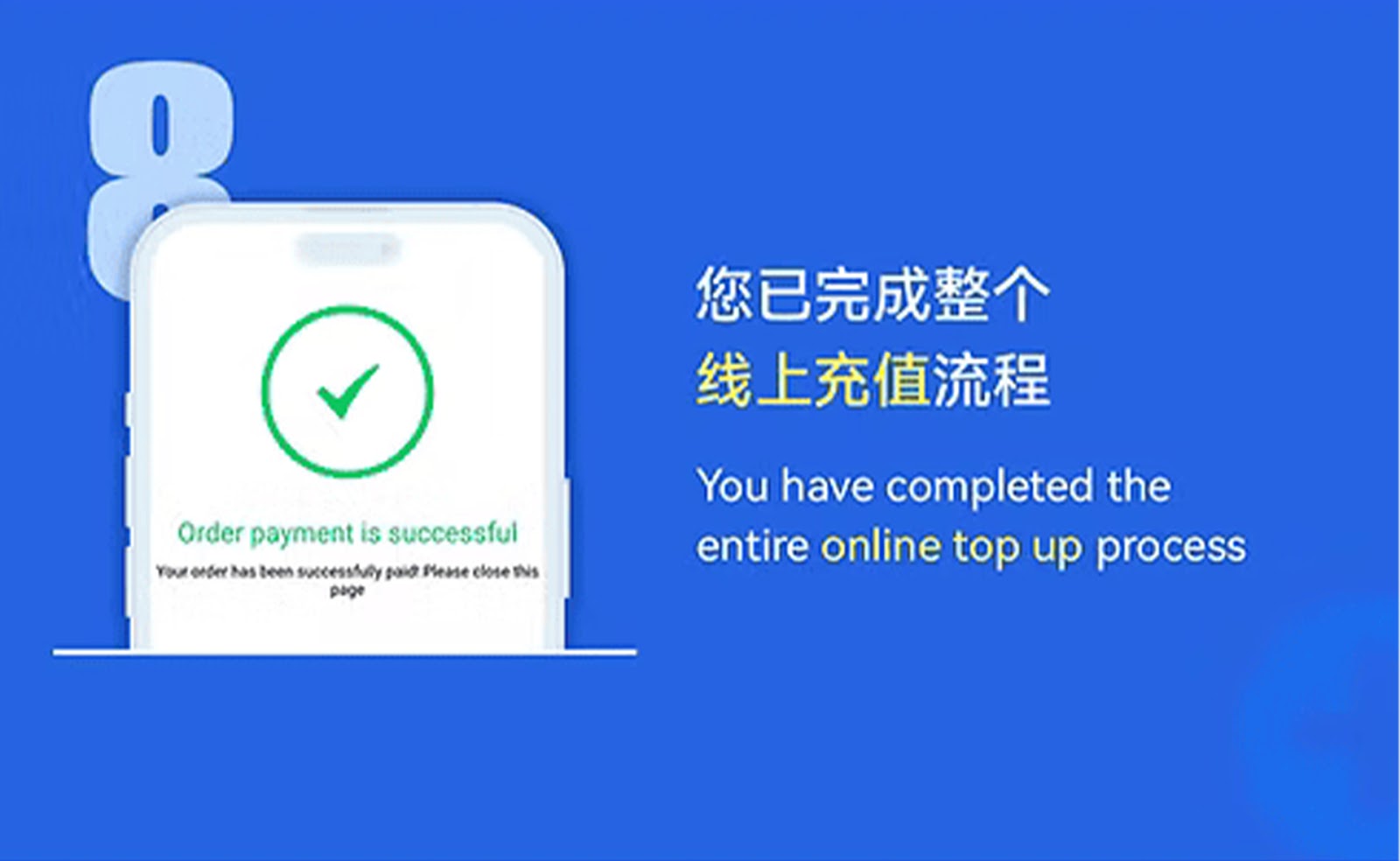 eWallet Top Up Step 9